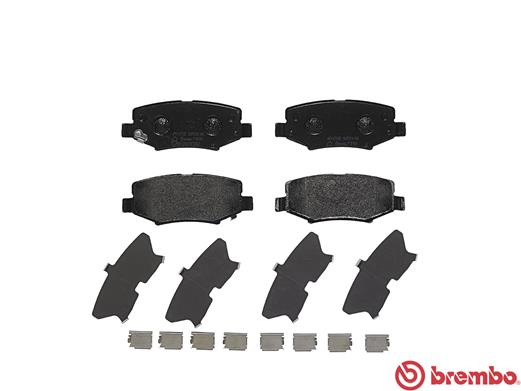 BREMBO P18024 Fékbetét készlet, tárcsafék