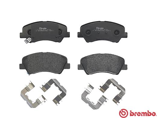 BREMBO 1001538665 P18025 - Első fékbetét készlet