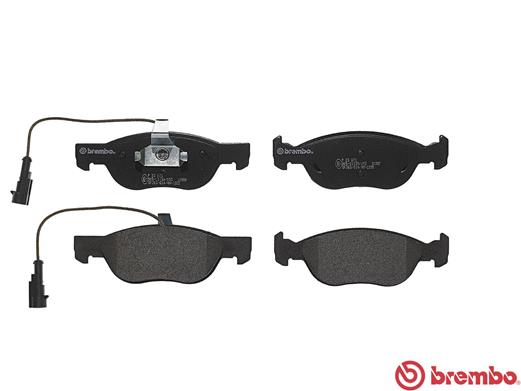 BREMBO BREP23071 fékbetét készlet, tárcsafék
