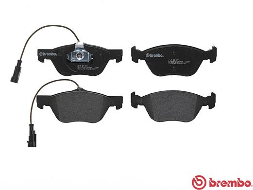 BREMBO BP23077 Fékbetét készlet, tárcsafék