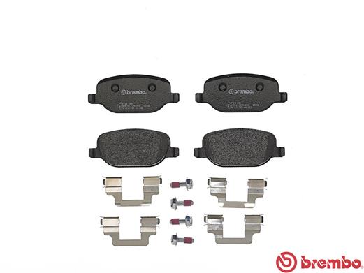 BREMBO 1001062469 P23089 - HÁTSÓ FÉKBETÉT KÉSZLET