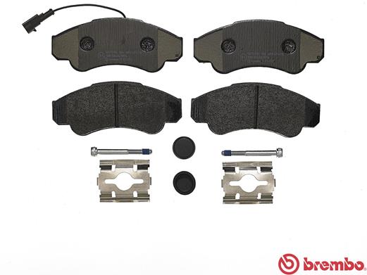 BREMBO BREP23092 fékbetét készlet, tárcsafék
