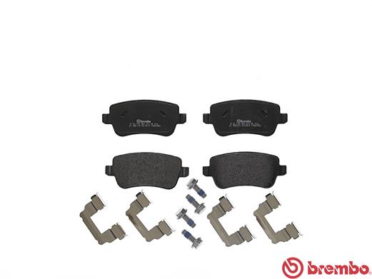 BREMBO BREP23102 fékbetét készlet, tárcsafék