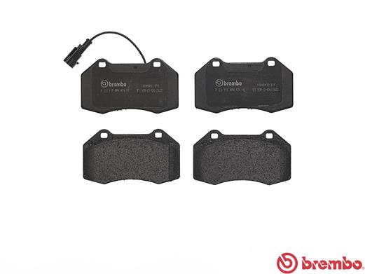 BREMBO 1001062494 P23117 - Első fékbetét készlet