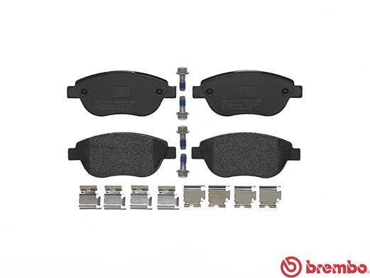 BREMBO BREP23119 fékbetét készlet, tárcsafék