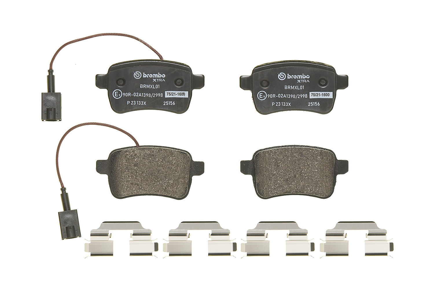 BREMBO BREP23133X fékbetét készlet, tárcsafék