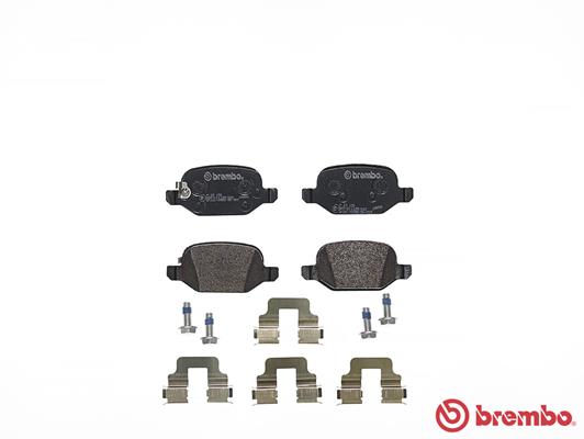 BREMBO BREP23150 fékbetét készlet, tárcsafék