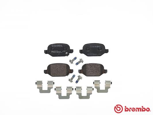 BREMBO P23151 Fékbetét készlet, tárcsafék