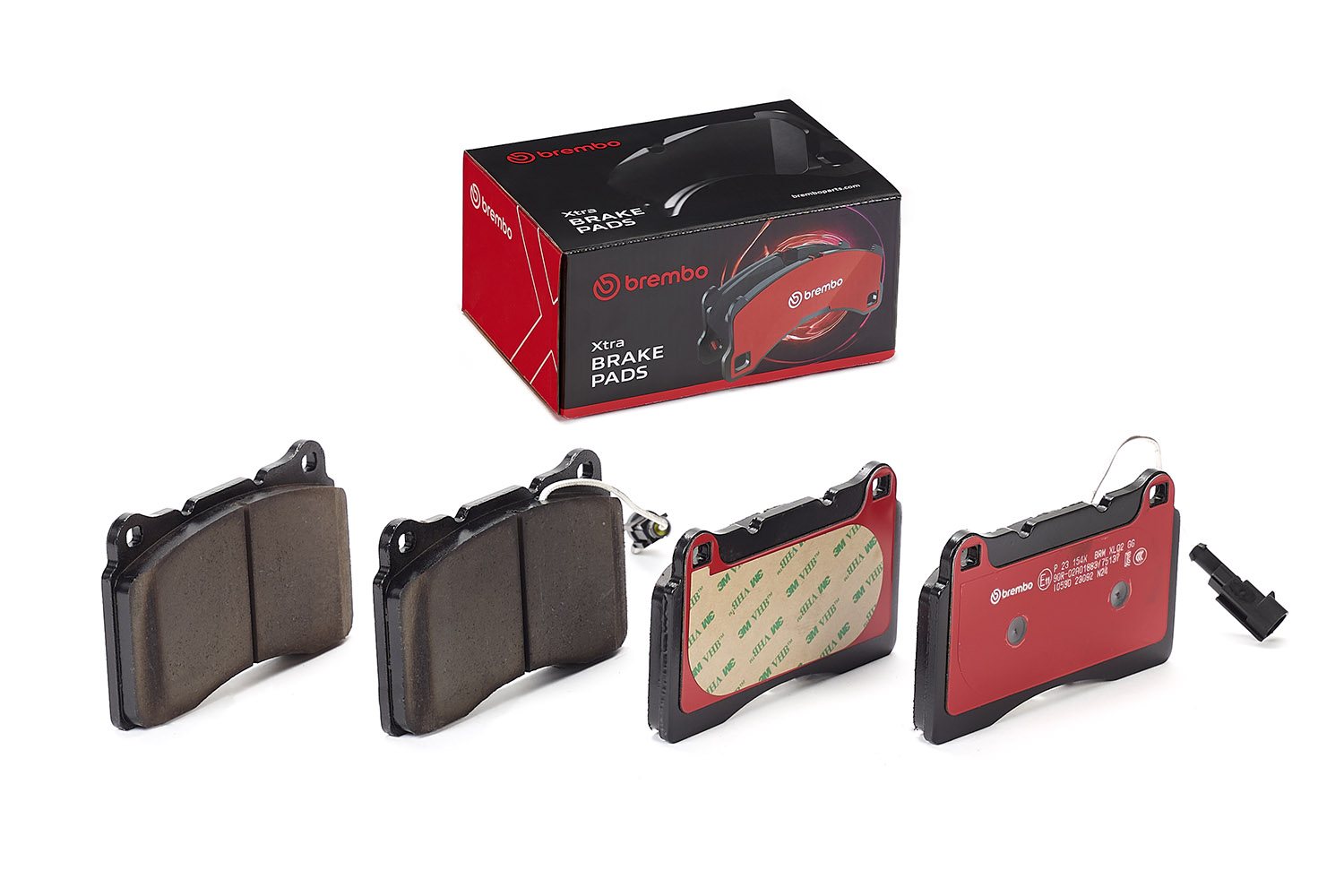 BREMBO BREP23154X fékbetét készlet, tárcsafék