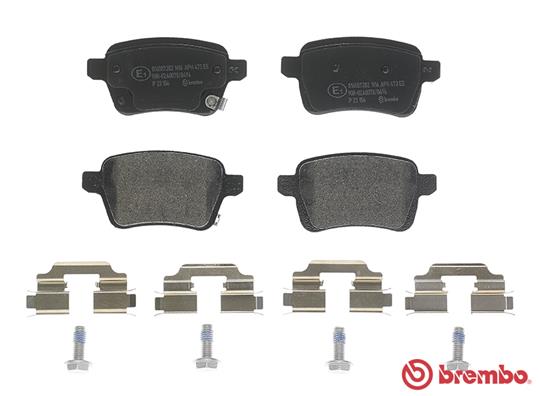 BREMBO BREP23156 fékbetét készlet, tárcsafék