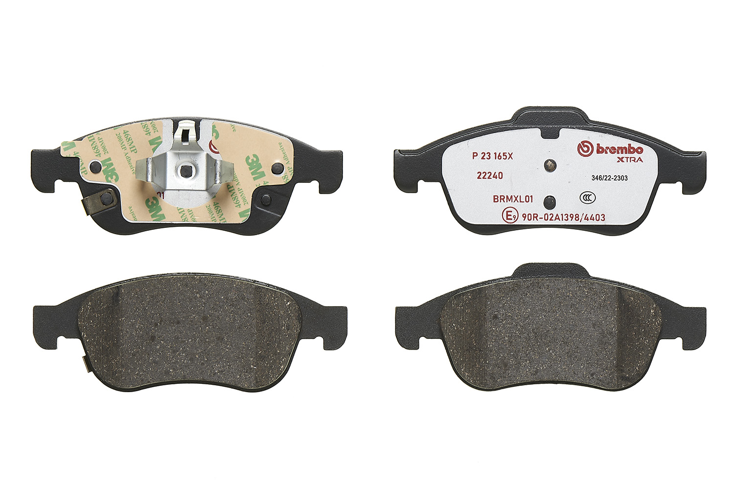 BREMBO BREP 23 165X Fékbetét