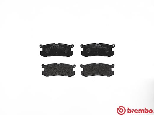 BREMBO BP24025 Fékbetét készlet, tárcsafék