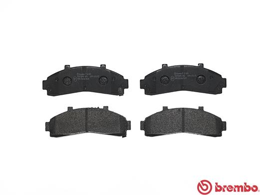 BREMBO BP24041 Fékbetét készlet, tárcsafék