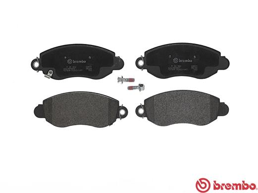 BREMBO BP24052 Fékbetét készlet, tárcsafék