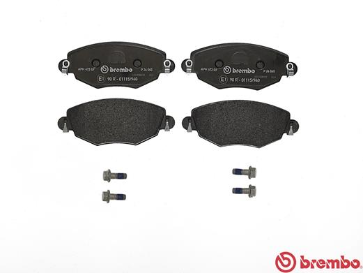 BREMBO BP24060 Fékbetét készlet, tárcsafék