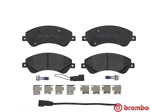 BREMBO BREP 24 065 Fékbetét