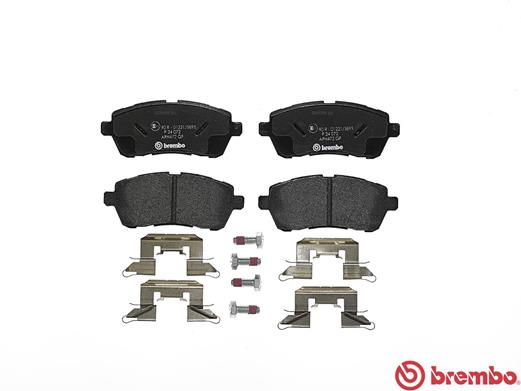 BREMBO 1001062566 P24072 - Első fékbetét készlet