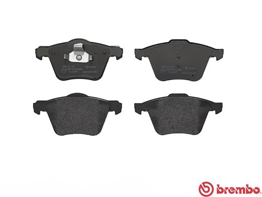 BREMBO BP24077 Fékbetét készlet, tárcsafék