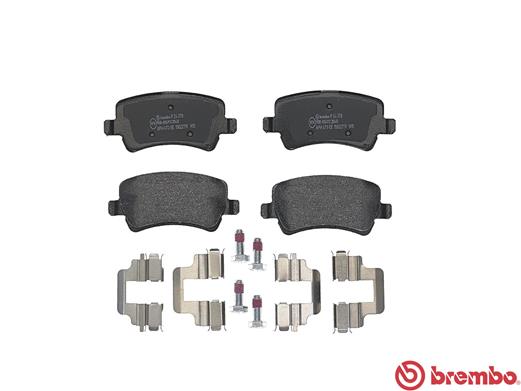 BREMBO BP24078 Fékbetét készlet, tárcsafék