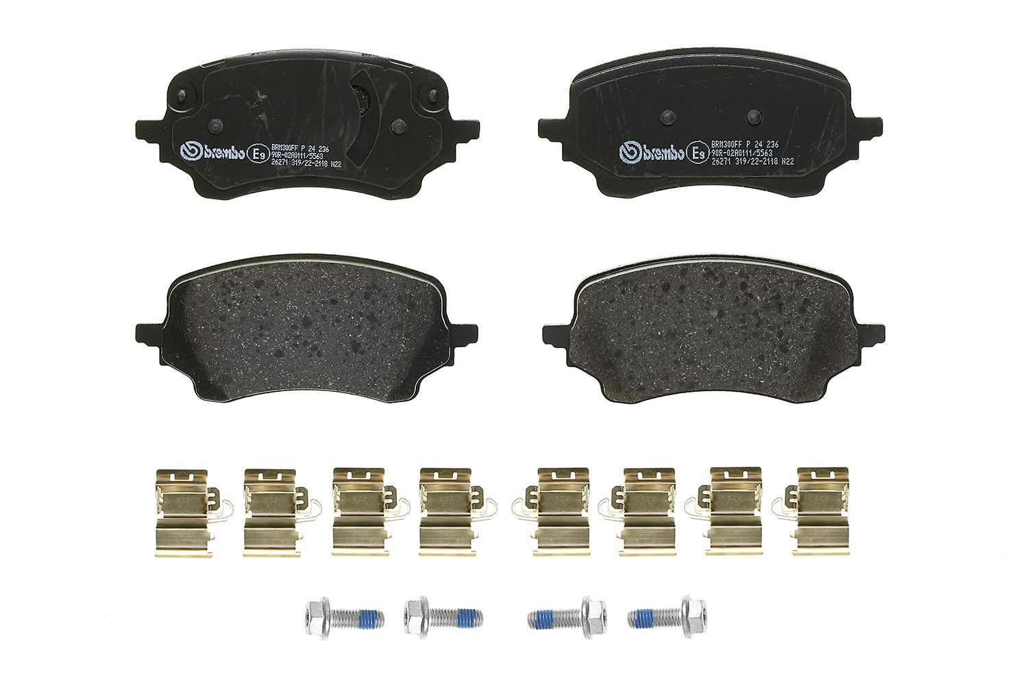 BREMBO BREP24236 fékbetét készlet, tárcsafék