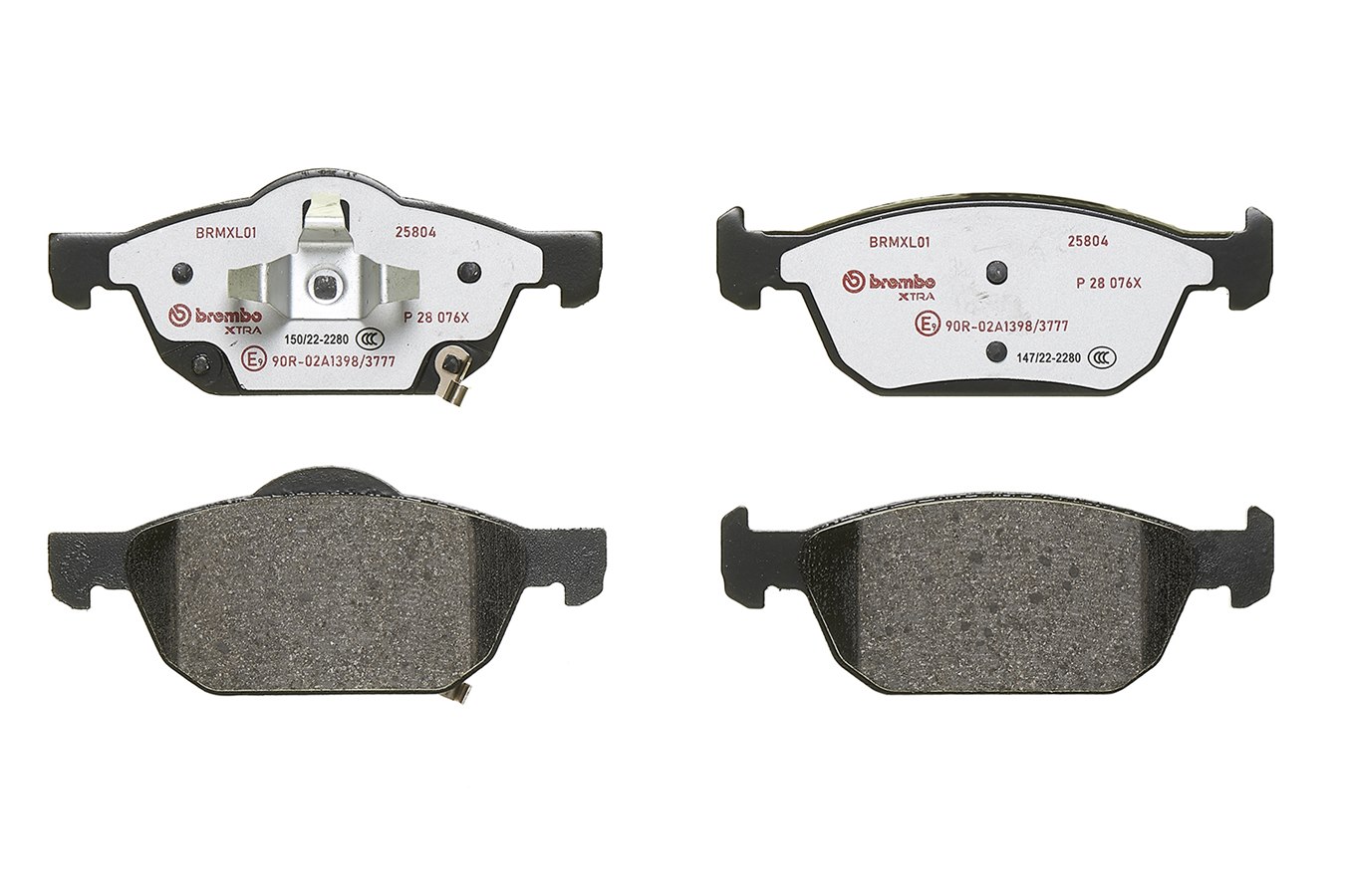 BREMBO BREP 28 076X Fékbetét