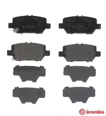 BREMBO BREP 28 078 Fékbetét