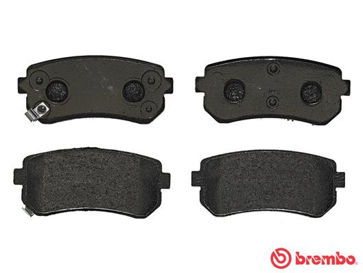 BREMBO 1001062653 P30025 - HÁTSÓ FÉKBETÉT KÉSZLET