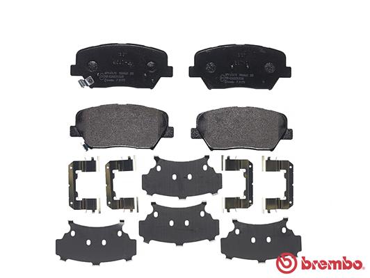 BREMBO 1001496670 P30070 - Első fékbetét készlet