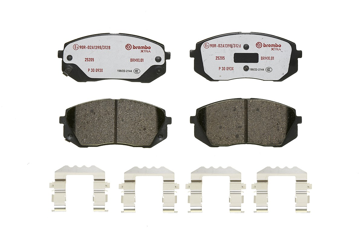BREMBO  fékbetét készlet, tárcsafék