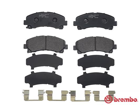 BREMBO BREP34007 fékbetét készlet, tárcsafék