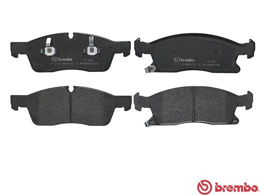 BREMBO 1001538847 P37017 - Első fékbetét készlet