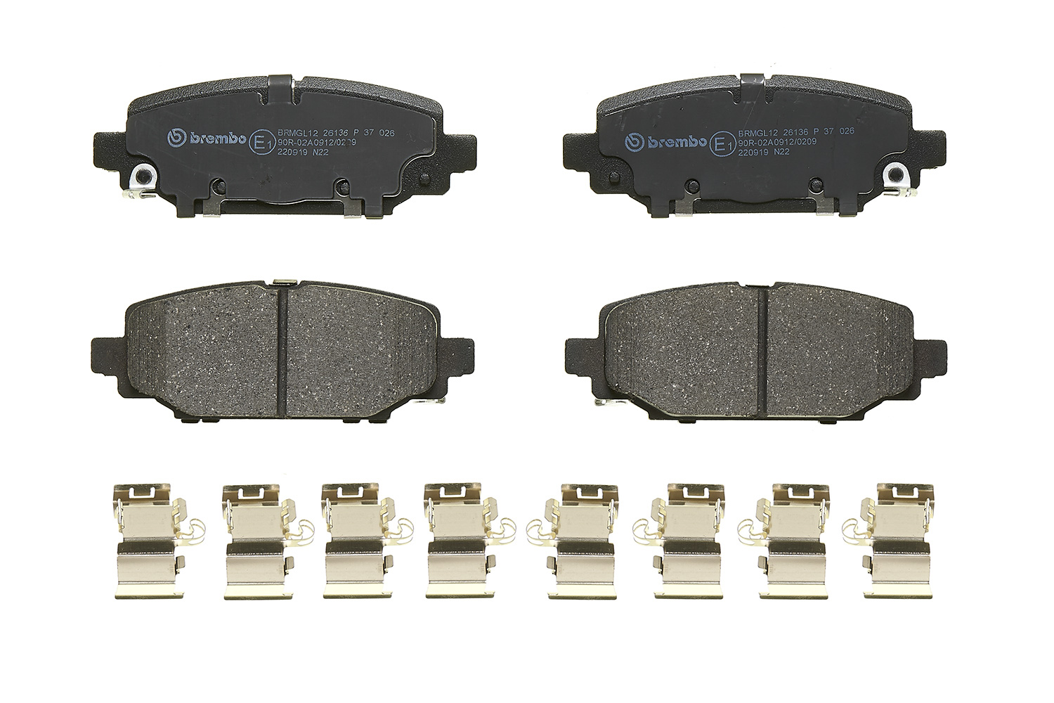 BREMBO BREP 37 026 Fékbetét