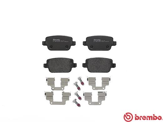 BREMBO 1001062730 P44017 - HÁTSÓ FÉKBETÉT KÉSZLET