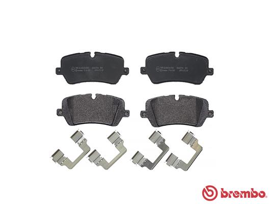 BREMBO 1001538851 P44021 - HÁTSÓ FÉKBETÉT KÉSZLET