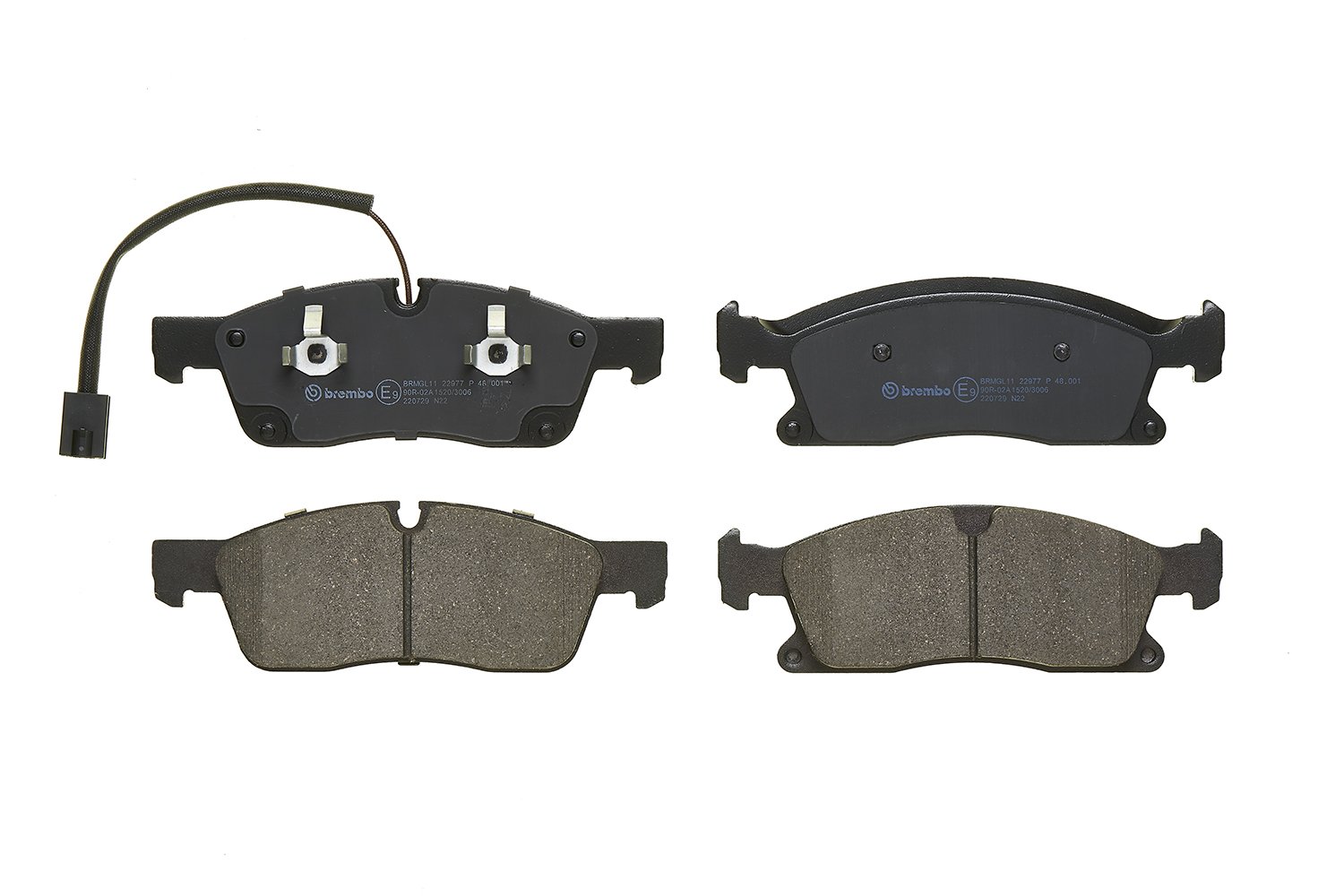 BREMBO BREP 48 001 Fékbetét