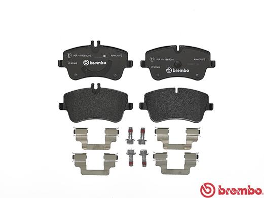 BREMBO BP50045 Fékbetét készlet, tárcsafék