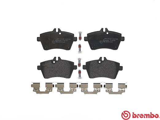 BREMBO 1001062815 P50054 - Első fékbetét készlet