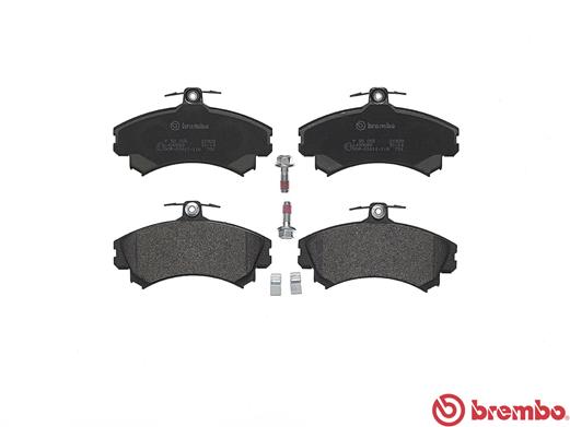 BREMBO  Fékbetét készlet, tárcsafék