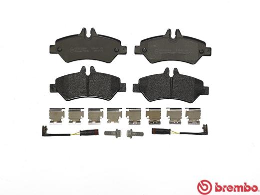 BREMBO BP50084 Fékbetét készlet, tárcsafék