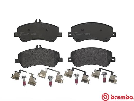 BREMBO BP50086 Fékbetét készlet, tárcsafék
