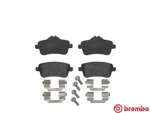 BREMBO 1001062850 P50099 - HÁTSÓ FÉKBETÉT KÉSZLET