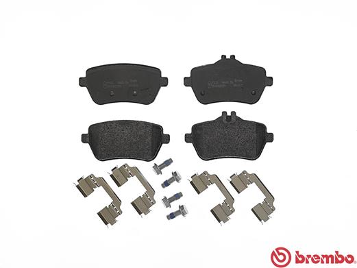 BREMBO  fékbetét készlet, tárcsafék