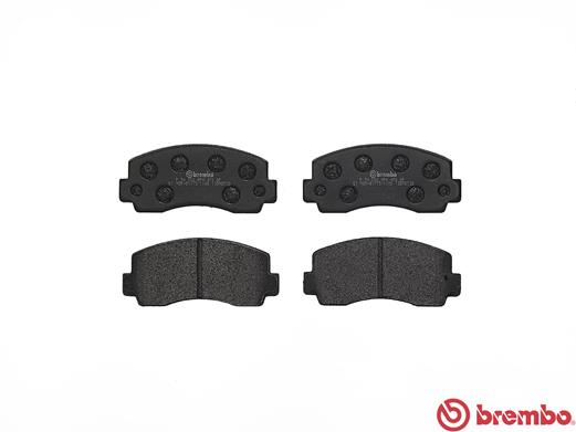 BREMBO BP54002 Fékbetét készlet, tárcsafék