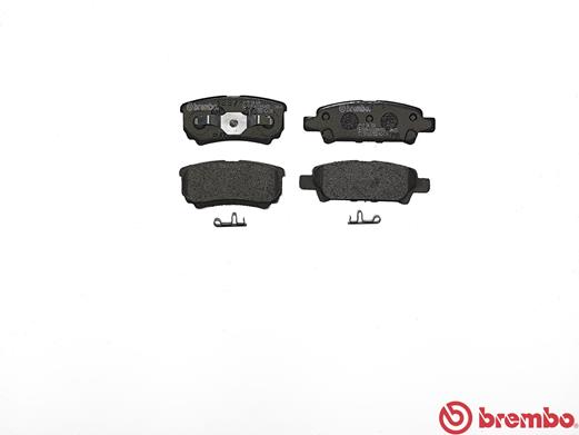 BREMBO BP54034 Fékbetét készlet, tárcsafék