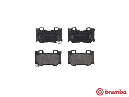 BREMBO 1001538956 P56095 - HÁTSÓ FÉKBETÉT KÉSZLET