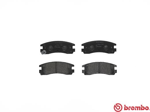 BREMBO BP59027 Fékbetét készlet, tárcsafék