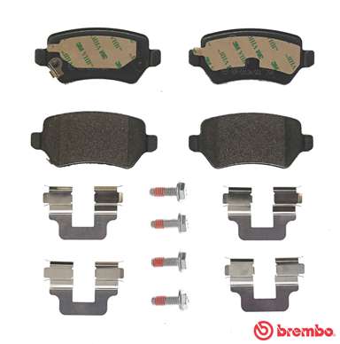 BREMBO 1001062988 P59038 - HÁTSÓ FÉKBETÉT KÉSZLET