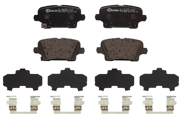 BREMBO BREP59097 fékbetét készlet, tárcsafék