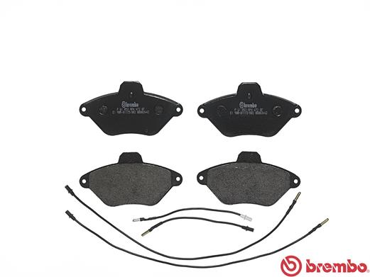 BREMBO BREP61053 fékbetét készlet, tárcsafék