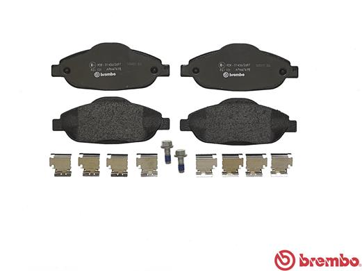 BREMBO 1001063083 P61101 - Első fékbetét készlet